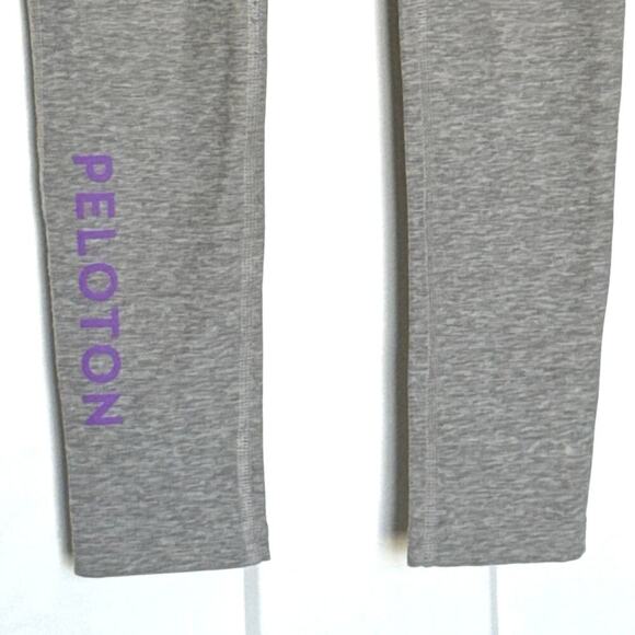 Beyond Yoga X Peloton Women’s Size XS Space Dye Grey High Rise 7/8 Legging Logo - Picture 5 of 8